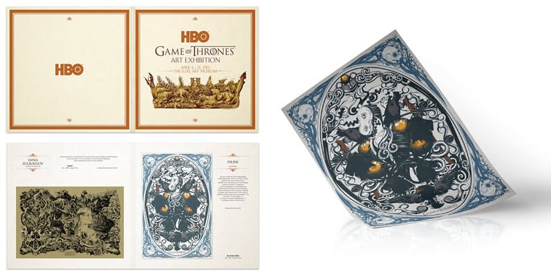 HBO Game of Thrones Art Exhibition, The Luxe Art Museum, Singapore